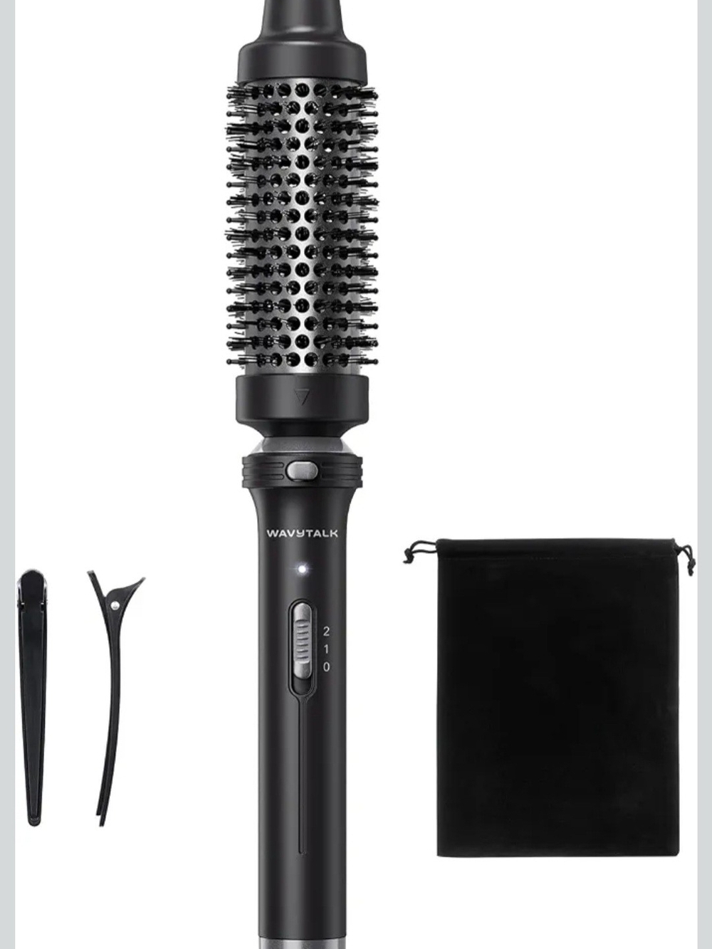 WAVYTALK T2 1.5" Detachable Thermal Brush in Black NIB